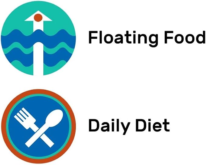 Hikari Staple Fish Food for Koi and Other Pond Fishes, Mini Pellets, 22 lb. (10 kg)