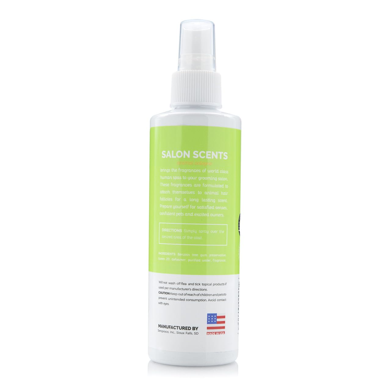 Bark2Basics Salon Scents Pet Grooming Cologne - 8 oz, Natural Professional Groomer Perfume for Dogs and Cats, Long Lasting, Made in The USA (Fresh and Clean)