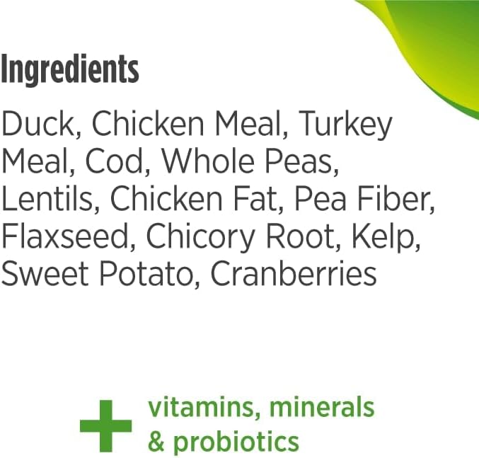 Nulo FreeStyle High Protein Indoor Cat Food, Duck & Cod Recipe - Natural Grain-Free Dry Indoor Cat Food with Omega Fatty Acids, & Probiotics, 4 lb