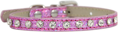 Cat Collar Rhinestone Bling Cute Cat Collars Accessories for Pet Collars Adjustable Ideal for Girl Cats Male Cats(Pink)