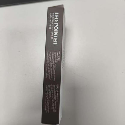 Cat Toys, 2 Pieces, USB Rechargeable Interactive Cat Mouse Toys, 3 Light Modes & 5 Adjustable Patterns, Portable Kitten Toy for Indoor Cats & Dogs, Training & Exercise Fun