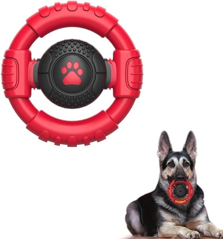 Dog Toys for Aggressive Chewers Large Medium Small Breed Indestructible Durable Tough Dog Chew Toys to Keep Them Busy Nylon Rubber Interactive Dog Toys