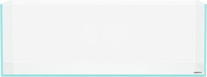 LANDEN 120SL 52.37 Gal Rimless Low Iron Aquarium Long Fish Tank, Bookshelf Aquarium, W47.24×D19.69×H14.17 in (120×50×36cm) 10mm Thickness with Black Nano Foam Leveling mat Included