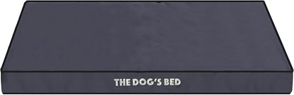 The Dog’s Bed Orthopedic Dog Bed, XL Grey with Black Trim, Waterproof, Supportive Dog Bed with Washable Replaceable Covers
