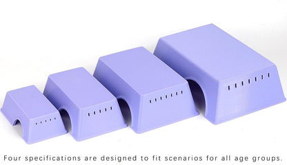 Snake Hide, Leopard Gecko Tank Accessories for Reptile Ball Python Crested Gecko Lizard Bearded Dragon - PurpleHideL