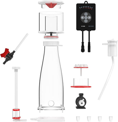 MagTool Aquarium in-Sump DC Protein Skimmer, with Controllable DC Pinwheel Pump for Up to105-135Gal Reef Tank (N130 Plus)