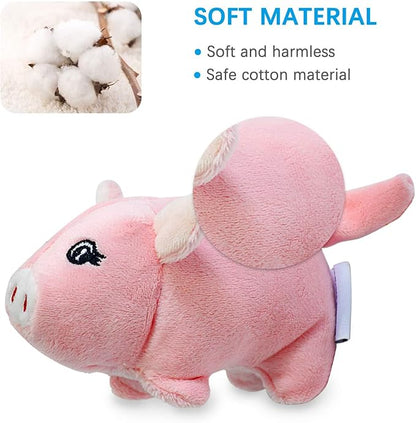 LEGEND SANDY Squeaky Plush Dog Toy 6 Pack for Puppy, Small Stuffed Puppy Chew Dog Toys Bulk with Squeakers, Cute Soft Pet Toy for Small Medium Size Dogs