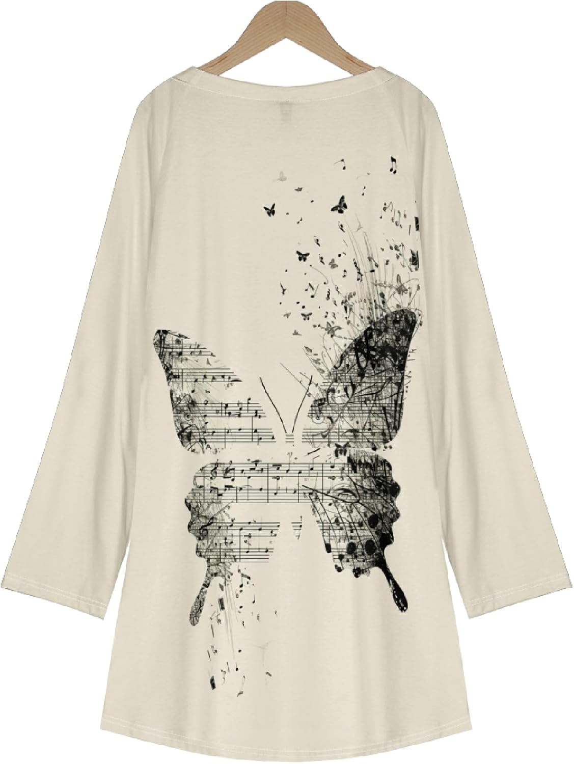 MARSVOVO Women Novelty Graphic Plus Size Sweater Crewneck Long Sleeve Cute Printed Loose Fit Casual Fall Sweaters Top