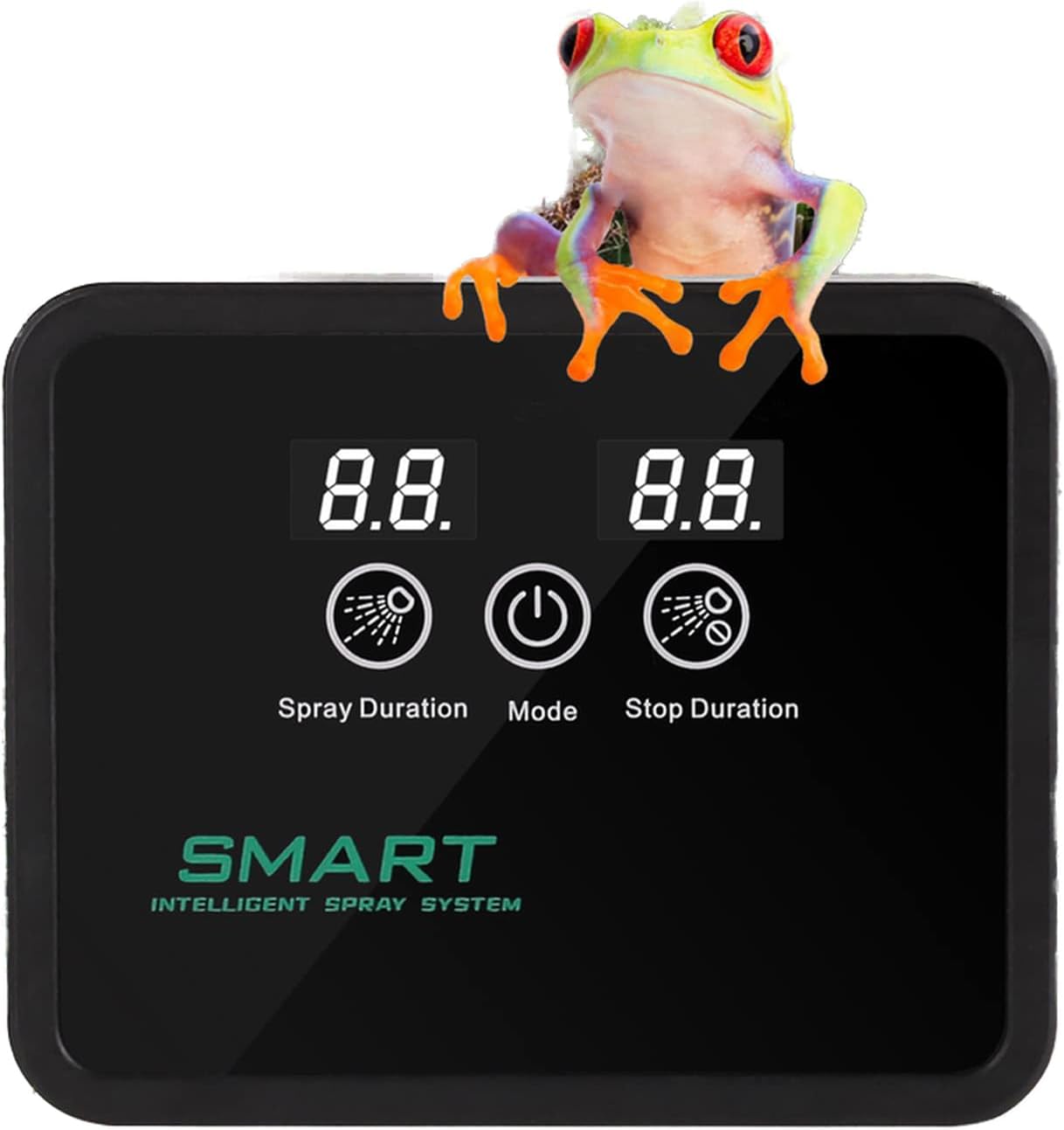 Reptile fogger Smart Spray System, Reptile Humidifiers Automatic with Timer, Reptile Mister with 360°Adjustable Misting Nozzles for Terrariums Amphibian Lizard Snake Frog Plants