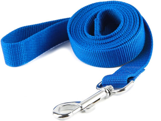 Nylon Dog Training Leash, Traction Rope, 4Ft /5 Foot /6 Feet Long, 5/8 inch 3/4 Inch 1 Inch Wide, for Small and Medium Dogs