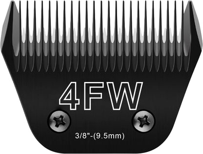 Wide Blade 4FW, Dog Grooming Blade Compatible with Andis,Oster A5,Wahl km10 Clippers, Grooming Wide Blade, A5 Type Blade,for Animal Dog,Cat,Horse (4FW/1PC)