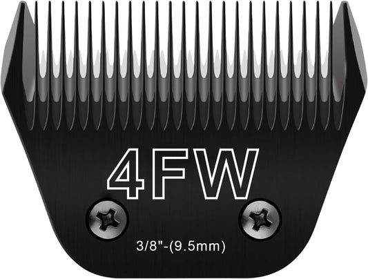 Wide Blade 4FW, Dog Grooming Blade Compatible with Andis,Oster A5,Wahl km10 Clippers, Grooming Wide Blade, A5 Type Blade,for Animal Dog,Cat,Horse (4FW/1PC)