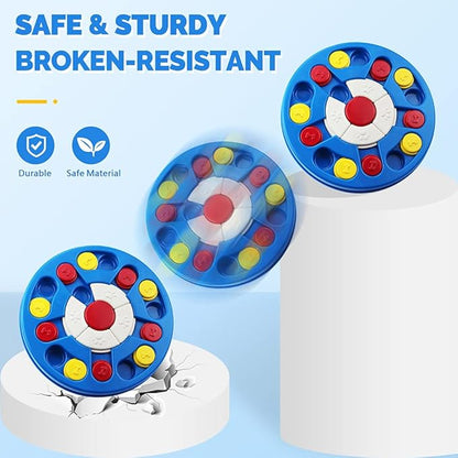 Dog Puzzle Toy, Interactive Dog Game, Mentally Stimulating Treat Dispenser for Large Dogs, Food Grade Material, Sequential Skills, Portable