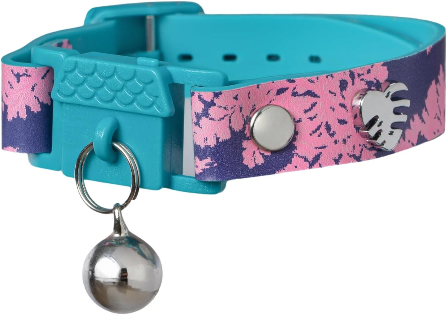 Kittyrama Botanicals Fern Kitten Collar. Award Winning. Hypoallergenic, Quick Release Breakaway, Comfy & Soft. Vet Approved. Other Styles Available