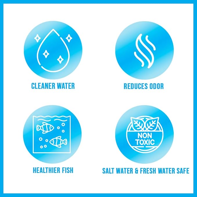 MICROBE-LIFT ALGAA08 ALGAWAY 5.4 Algae Control for Fresh and Salt Water Home Aquariums, 8 Ounces