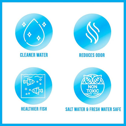 MICROBE-LIFT ALGAA08 ALGAWAY 5.4 Algae Control for Fresh and Salt Water Home Aquariums, 8 Ounces