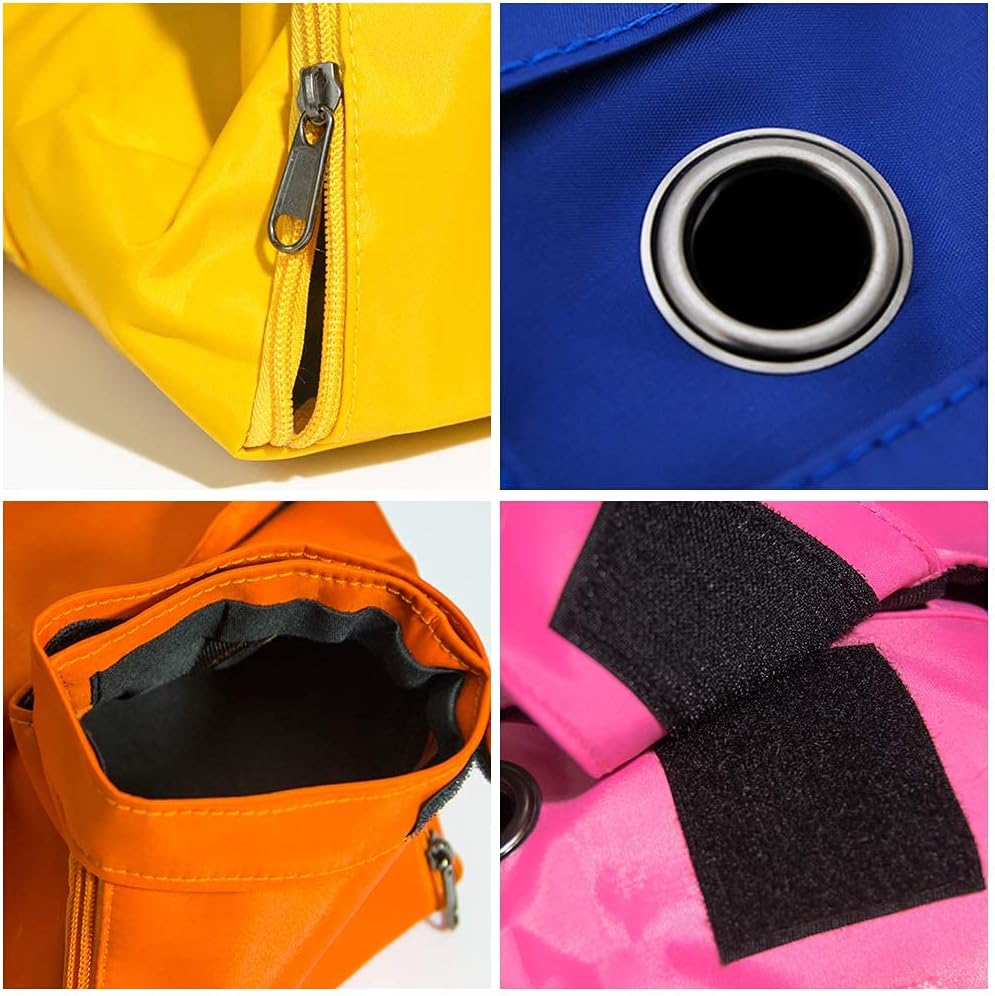 Kukaster Pet Cat’s Restraint Bag for Claw Care Nail Trimming Anti-Scratching Grooming Bag for Cats Medical Examination(Yellow-s)