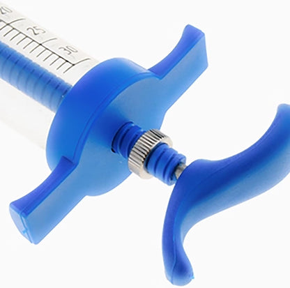 1Pcs Reusable Goats Syringe, Goats Feed water filler, Reusable, Drench Nozzle, for Bird, Cattle, Sheep, Goats, Horse, Pig, Dog Supplies, Pet Water Filler Tool (M-50ML)