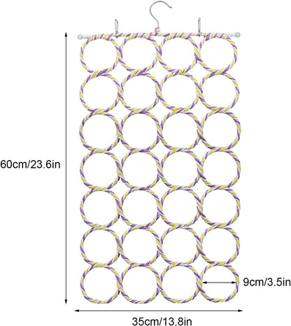 Wontee Bird Rope Climbing Ladder Parrot Hanging Swing Perch for Parakeets Cockatiels Conures Lovebirds Rats (Random Color)