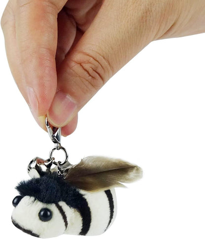 TTcat Cat Feather Toy Replacement Wand Refills, 10 Pcs Simulation Insects Bird Feathers