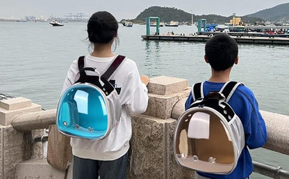 Small Animal Travel Backpack Carrier,Portable Bearded Dragon Bag for Sugar Glider,Hedgehog,Rat,Bunny,Rat,Outdoor Used (Polarized-Brown, New Version Backpack+BP LSH)