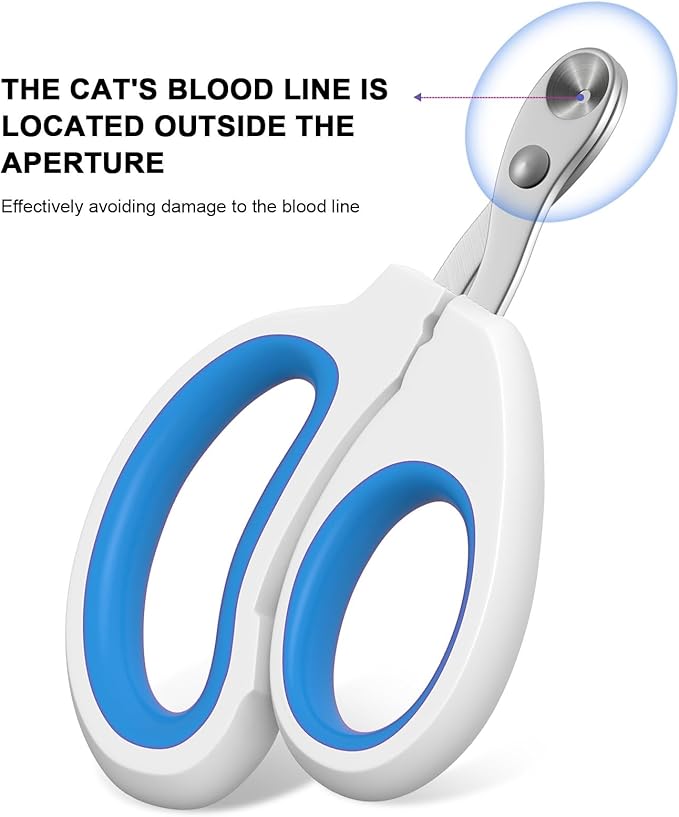 Cat Specific Nail Clipper, Avoiding Excessive Cutting, Suitable for Beginners. It Can Also be Used for Small Animals Such as Birds, Hamsters, Rabbits, Hedgehogs, Ferrets, Guinea Pigs, Etc.