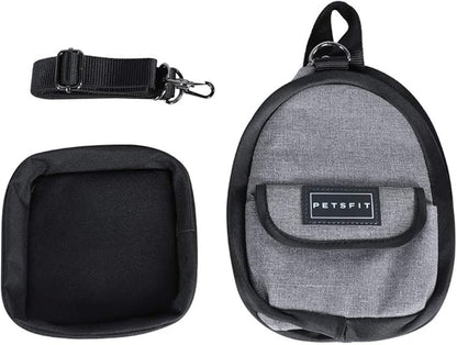 Petsfit Hamster Carrier Small Animal Bag for Sugar Glider,Hedgehog,Tortoise,Teacup Dogs,Baby Guinea Pig - Lightweigh Carriers with Shoulder Strap,Breathable Mesh Window,Removable Mat,Side Pockets