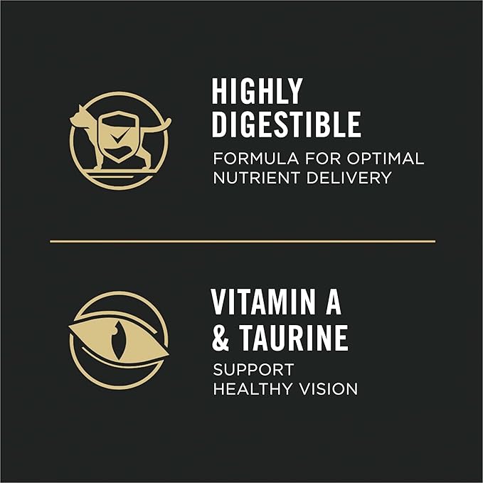 Purina Pro Plan Wet Kitten Food, Flaked Ocean Whitefish and Tuna Entree - (Pack of 24) 3 oz. Pull-Top Cans