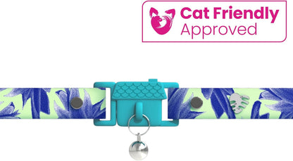 Kittyrama Botanicals Lotus Cat Collar. Award Winning. Hypoallergenic, Quick Release Breakaway, Comfy & Soft. Vet Approved. Other Styles Available