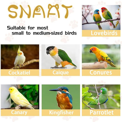 Bird Cage Parakeet Cage Hanging Windows with Sliding Window, Dense Wire Mesh, Removable Tray & Wheels Bird Flight Cage