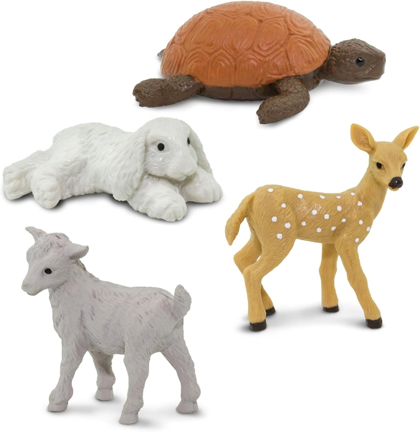 Safari Ltd. Petting Zoo TOOB - 10 Zoo Animal Figurines - Educational Toy Set For Boys, Girls, and Kids Ages 3+