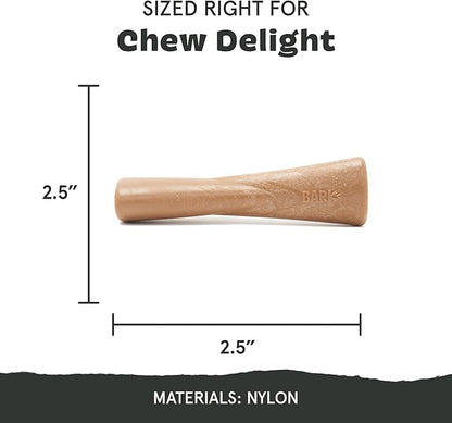 Barkbox Super Chewer Tough Dog Chew Toys for Aggressive Chewers, Dental Stimulating (Bacon Bone - Large)