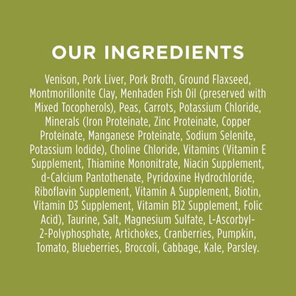 Instinct Original Pate Wet Cat Food, Grain Free Recipe - Real Venison, 5.5 oz. Cans (Pack of 12)