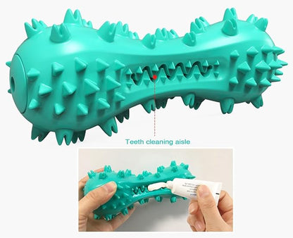 Carllg Puppy Teething Chew Toys, Dog Toys for Aggressive Chewers, Indestructible Tough Durable Toothbrush Toys, Squeaky Interactive Dog Toy for Small Medium Large Breed