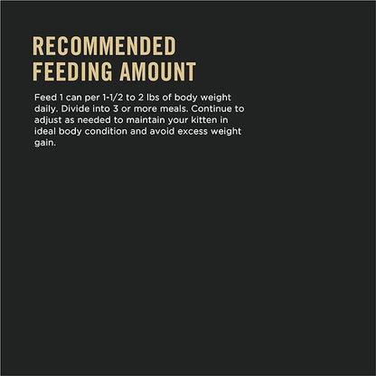 Purina Pro Plan Grain Free Wet Kitten Food Pate, DEVELOPMENT Chicken & Liver Entree - (Pack of 24) 3 oz. Pull-Top Cans