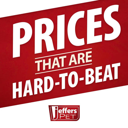 Jeffers Pet Double Sided Grooming Slicker Brush for Dogs, Cats, Puppies – Flexible Head with Stainless Steel Pins – Detangler Tool for Mats, Loose Fur, Shedding – Home or Professional Use - Small