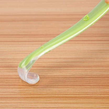 Food Can Spoon/ 4Pack/ Multiple Sizes Stainless Steel- Silicone Food Canned Scoop for Dogs and Cats(Small)