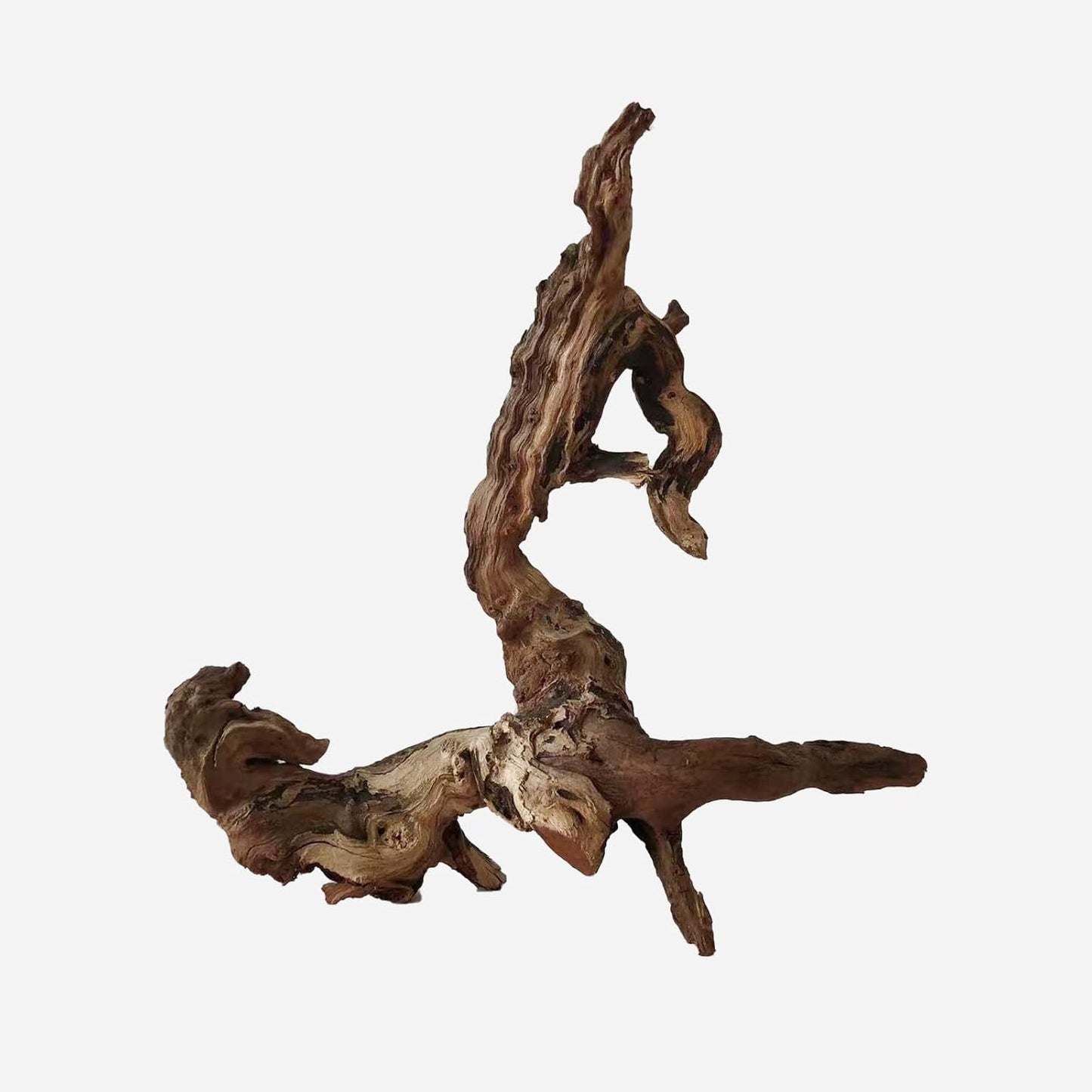 LYPHARD AQUARIUMS Natural Driftwood for Aquarium Decor, L20.08×W6.69×H18.11 Inches Large Drift Wood Decorations for Reptile Hide, Fish Tank, Optional Shapes