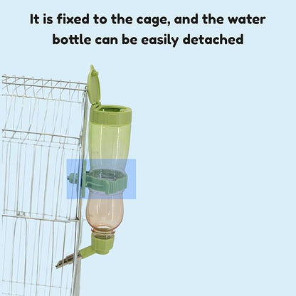 Leak-Proof Small Animal Water Bottle for Chinchillas, Birds, Hamsters, Guinea Pigs, Rabbits and Other Small Pets. (Blue, 8.12oz)