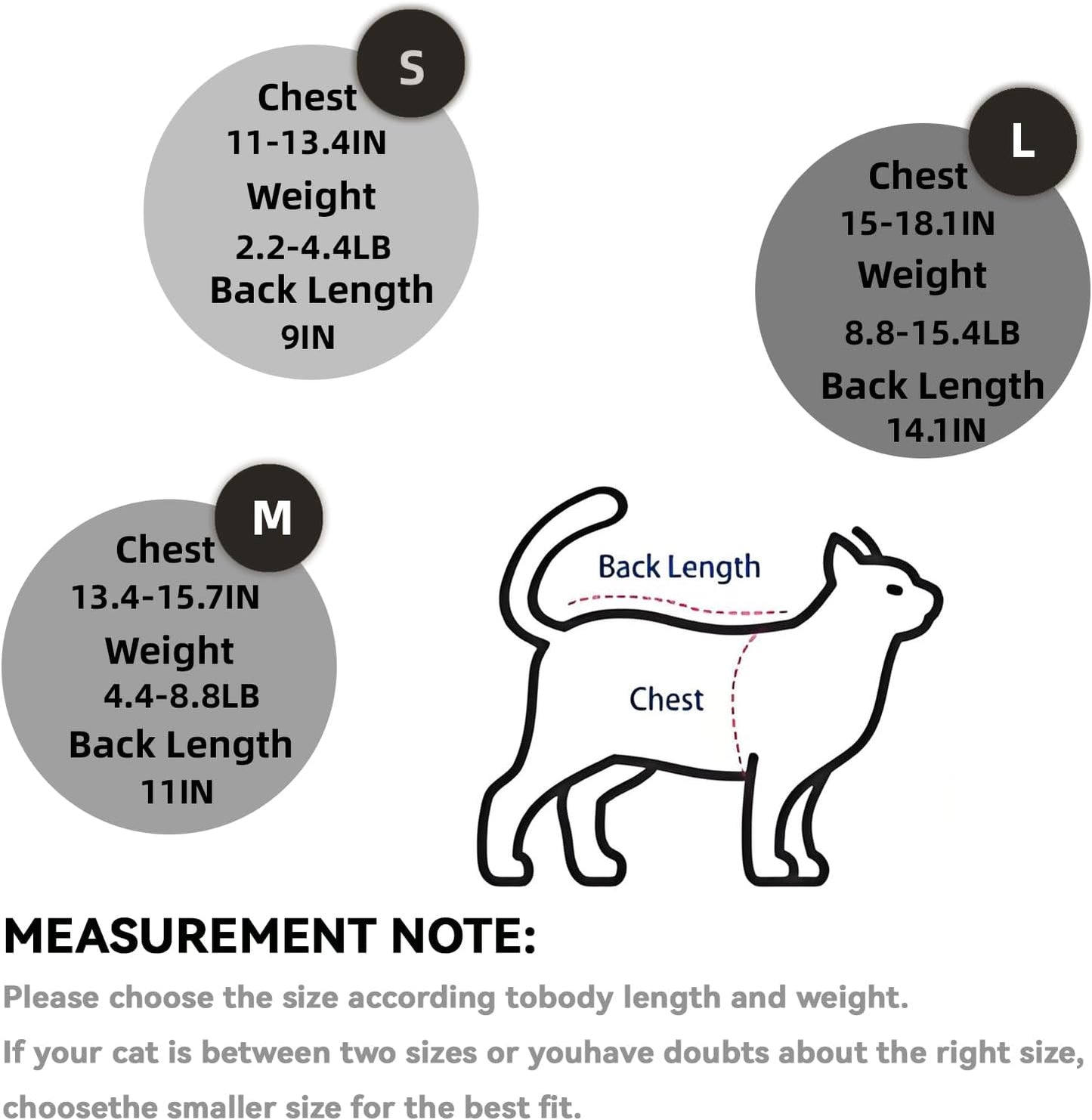 Cat Surgical Recovery Suit, Abdominal Wounds Cone E-Collar Alternative Anti-Licking Or Skin Diseases Pet Surgical Recovery Pajama Suit, Soft Fabric Onesies for Cats (S, Blue)