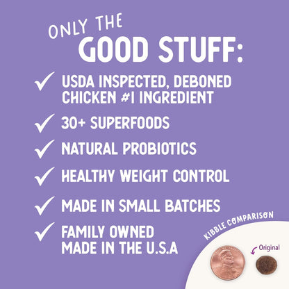 Health Extension Lite Chicken & Brown Rice Dry Dog Food, Low Fat Formula Supports Healthy Weight, with Probiotics & Superfoods for Digestion & Coat Health (30lb)