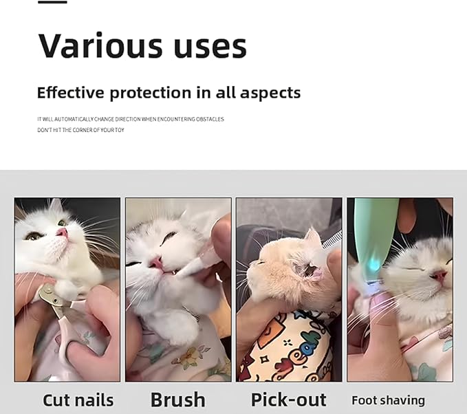 Cat Swaddle Wrap, PurrfectWrap - Soft Breathable Pink Cat Wrapping Blanket for Calming Anxious Cats, Grooming, Nail Trimming and Cuddling (27.6inch (Within 15lbs))