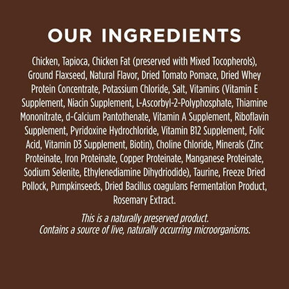 Instinct Ultimate Protein, Natural Dry Cat Food, Grain Free Recipe - Cage Free Chicken, 4 lb. Bag