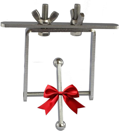 Stainless Steel Spinner Bird Toy with Traveling Spinner | Durable Puzzle Enrichment Toy | Spinner Toy for Medium to Large Birds Like Cockatoos, Parrots, Macaws, Parakeets | Bird Cage Accessories