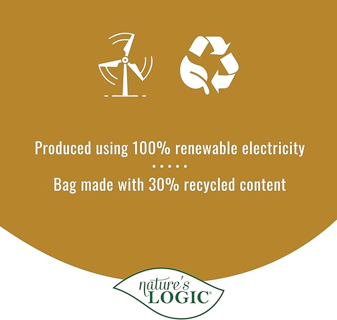 Nature's Logic Feline Chicken Meal Feast Cat Food - High-Protein Dry Food for Cats, 100% Natural Nutrition with Probiotics & Prebiotics - All Life Stages - Chicken, 7.7lbs