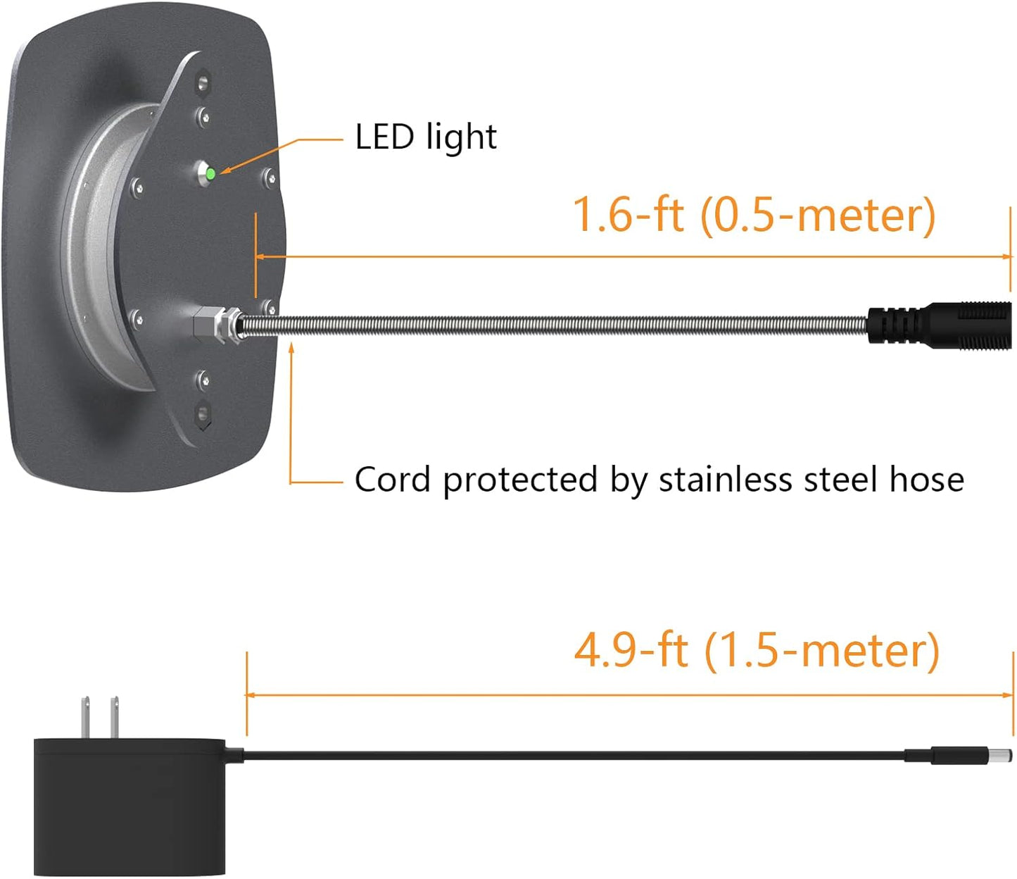Bird Heater, Thermostatical Bird Warmer for Parakeets, IP67 Waterproof Bird Accessories and Supplies, 12V