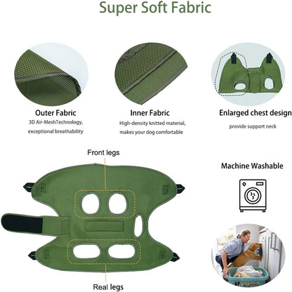 Dog Grooming Hammock for Trimming Nails and Ear/Eye Care, Sling for Grooming with Nail Clipperse