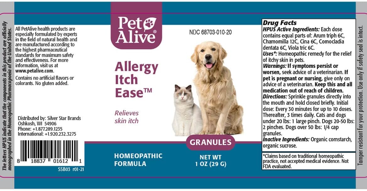 PetAlive Allergy Itch Ease Granules 2 Pack