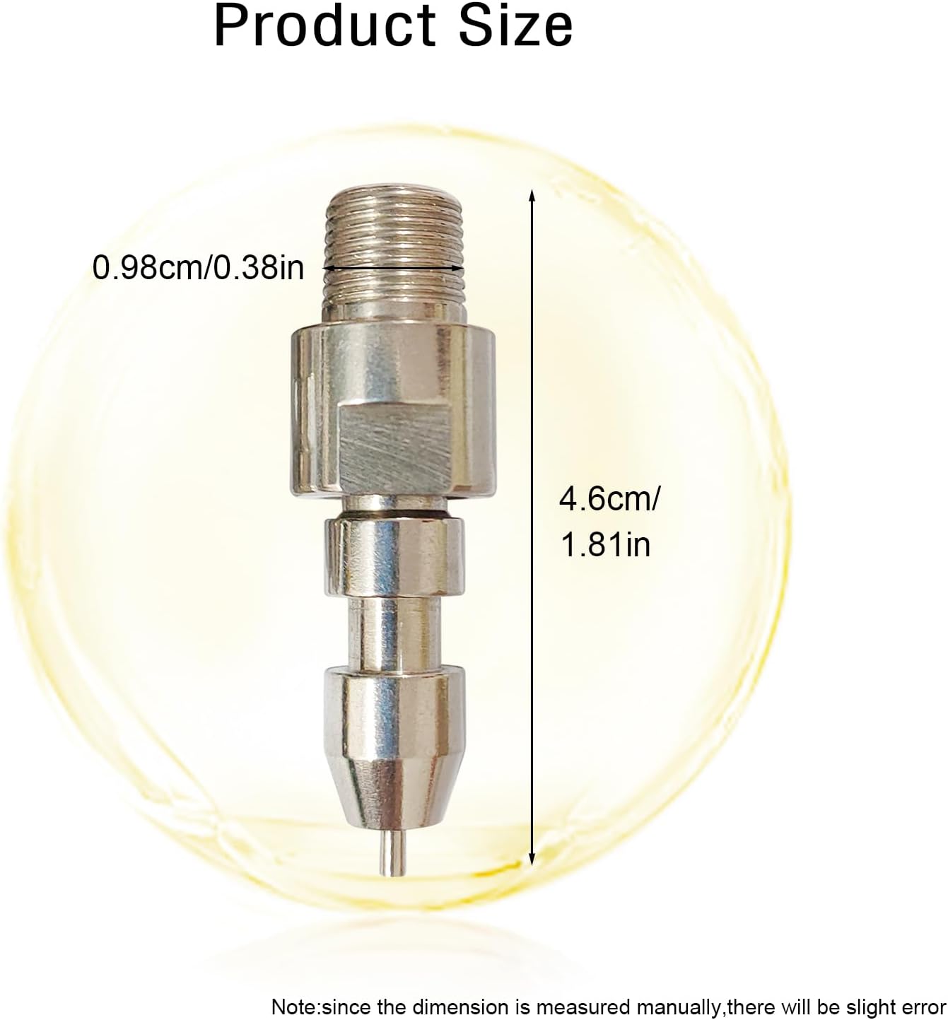 Stainless Steel Rabbit Water Nipples Feeder Automatic Watering System Kit for Guinea Pigs Ferrets and Other Rodent Small Animals (6PCS)