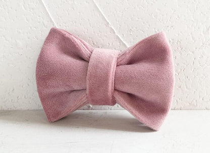 Cat Collar Personalized with Name Engraved and Bell, Customized Velvet Collars for Puppy Kittens (Pink, L)